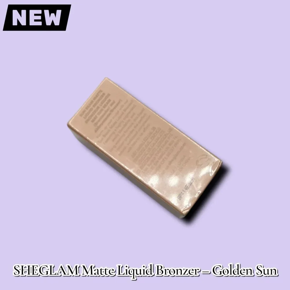 New NIB SHEGLAM Sun Beam Matte Liquid Bronzer Makeup – Golden Sun